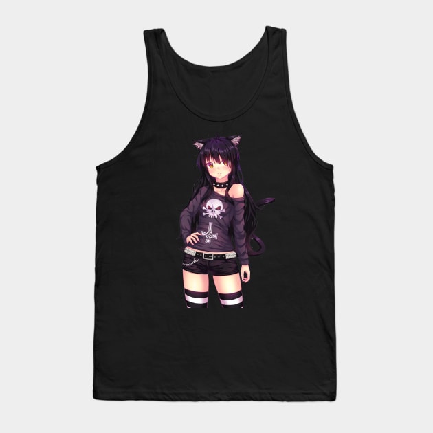 Goth Teen Tank Top by crazytz